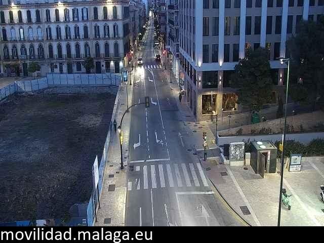Archiv Foto Webcam Plaza de la Merced Malaga