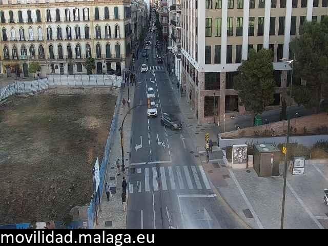 Archiv Foto Webcam Plaza de la Merced Malaga