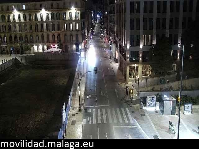 Archiv Foto Webcam Malaga: Plaza de la Merced