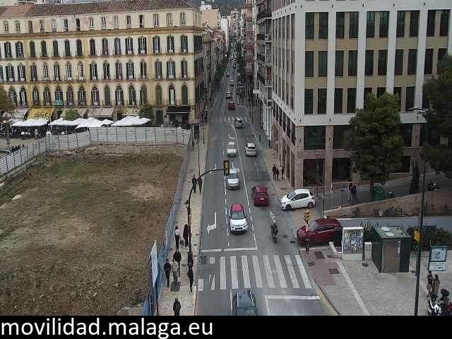 Archiv Foto Webcam Malaga: Plaza de la Merced