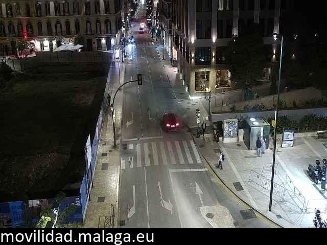 Archiv Foto Webcam Malaga: Plaza de la Merced