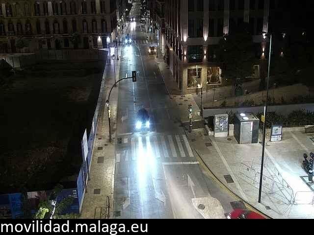Archiv Foto Webcam Malaga: Plaza de la Merced