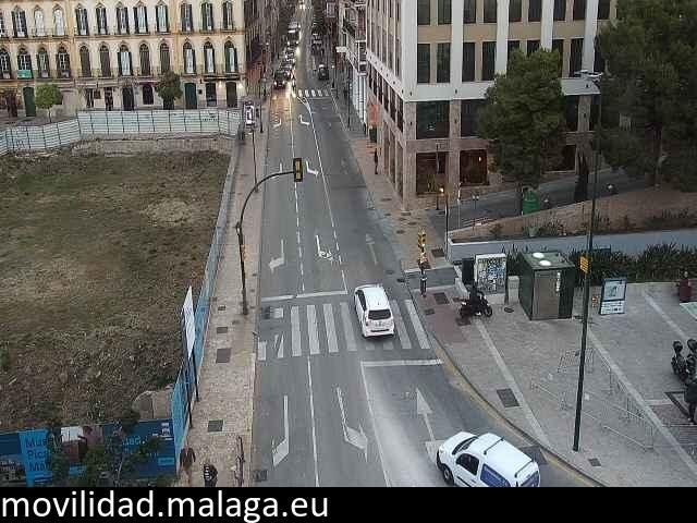 Archiv Foto Webcam Malaga: Plaza de la Merced