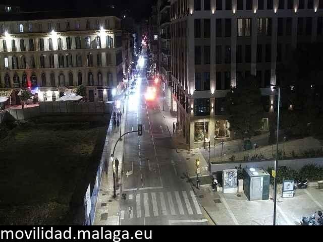 Archiv Foto Webcam Malaga: Plaza de la Merced