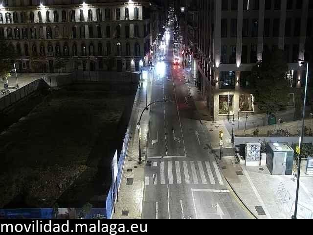 Archived image Webcam Calle Victoria and Plaza de la Merced