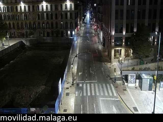 Archived image Webcam Calle Victoria and Plaza de la Merced