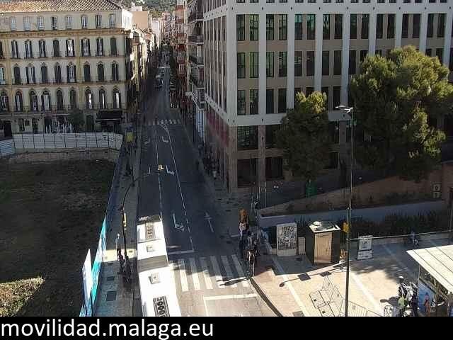 Archived image Webcam Calle Victoria and Plaza de la Merced
