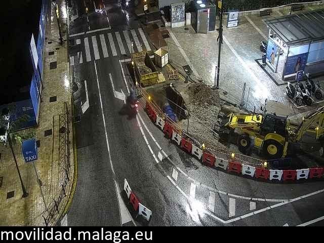 Archiv Foto Webcam Malaga: Plaza de la Merced