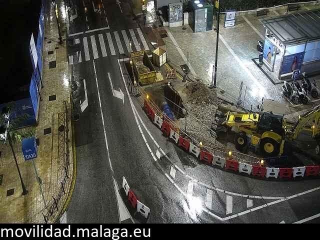 Archiv Foto Webcam Malaga: Plaza de la Merced