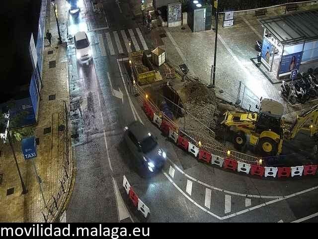 Archiv Foto Webcam Malaga: Plaza de la Merced