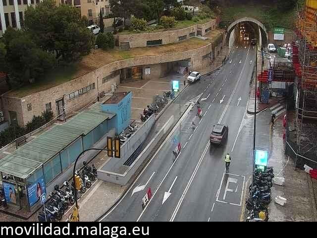 Archiv Foto Webcam Malaga: Plaza de la Merced