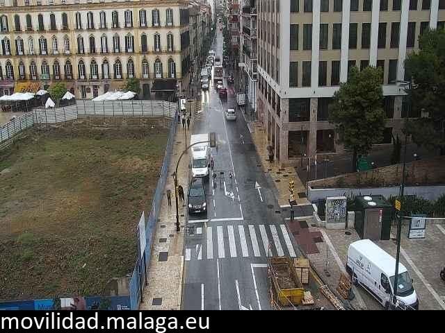 Archiv Foto Webcam Malaga: Plaza de la Merced