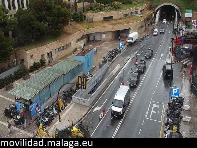 Archiv Foto Webcam Malaga: Plaza de la Merced
