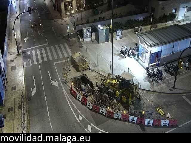 Archiv Foto Webcam Malaga: Plaza de la Merced