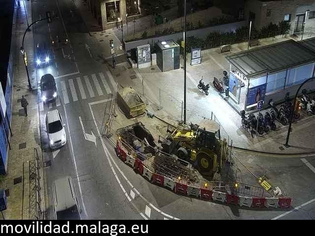 Archiv Foto Webcam Malaga: Plaza de la Merced