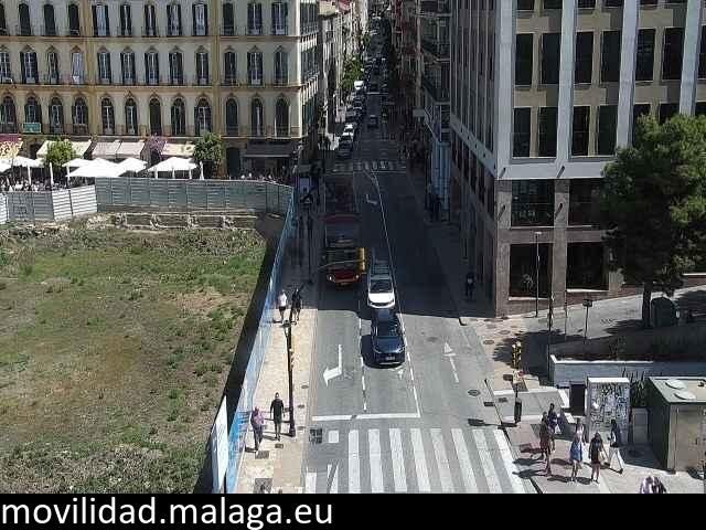 Archived image Webcam Calle Victoria and Plaza de la Merced