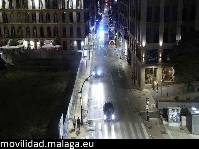 Archived image Webcam Calle Victoria and Plaza de la Merced