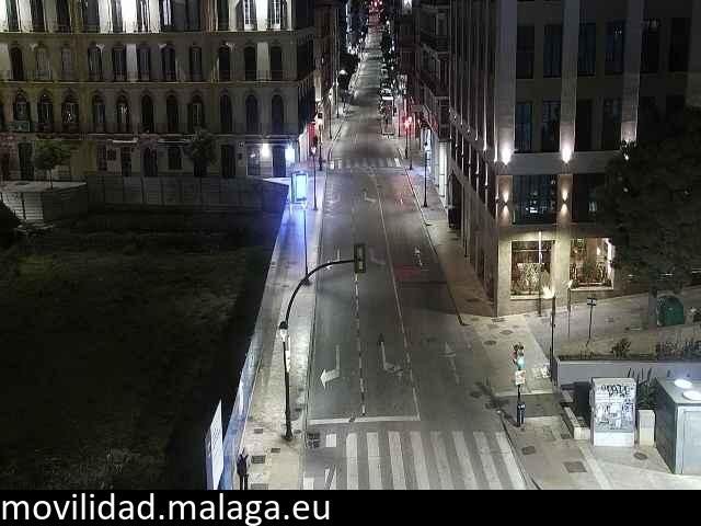 Archived image Webcam Calle Victoria and Plaza de la Merced