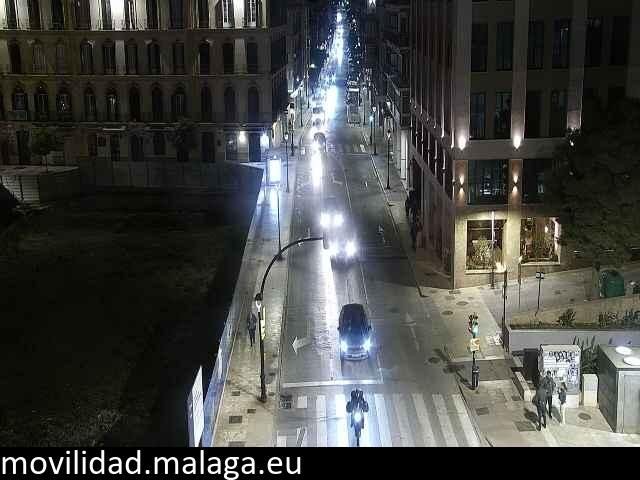 Archived image Webcam Calle Victoria and Plaza de la Merced