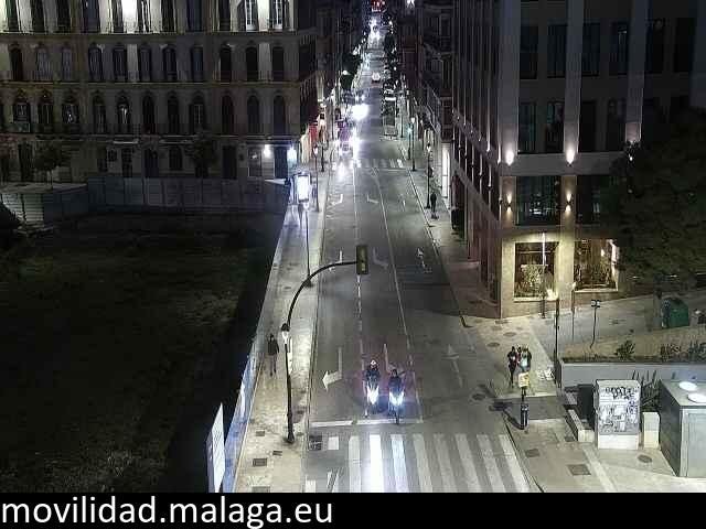Archived image Webcam Calle Victoria and Plaza de la Merced