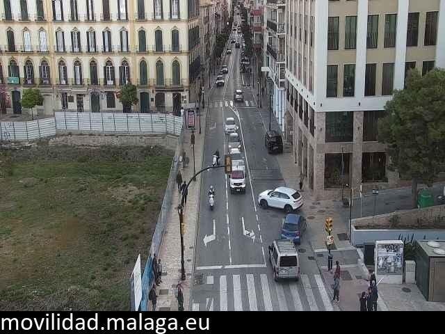 Archived image Webcam Calle Victoria and Plaza de la Merced