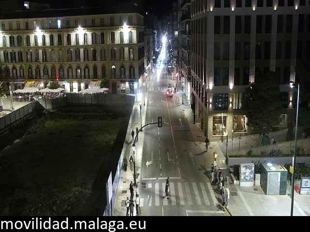 Archived image Webcam Calle Victoria and Plaza de la Merced