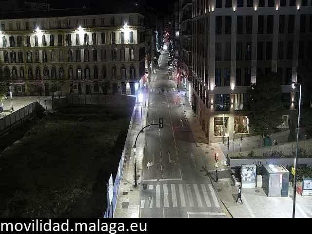 Archived image Webcam Calle Victoria and Plaza de la Merced