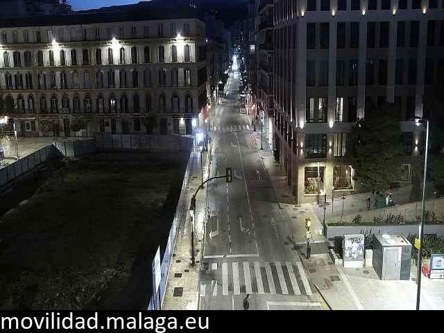 Archived image Webcam Calle Victoria and Plaza de la Merced