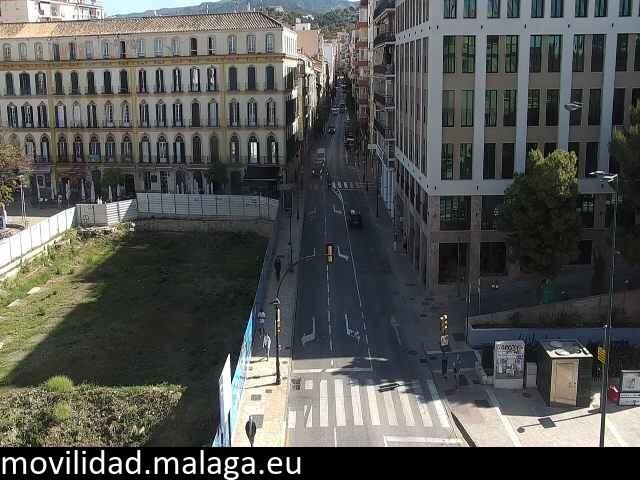Archived image Webcam Calle Victoria and Plaza de la Merced