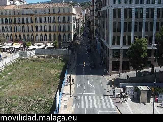 Archived image Webcam Calle Victoria and Plaza de la Merced