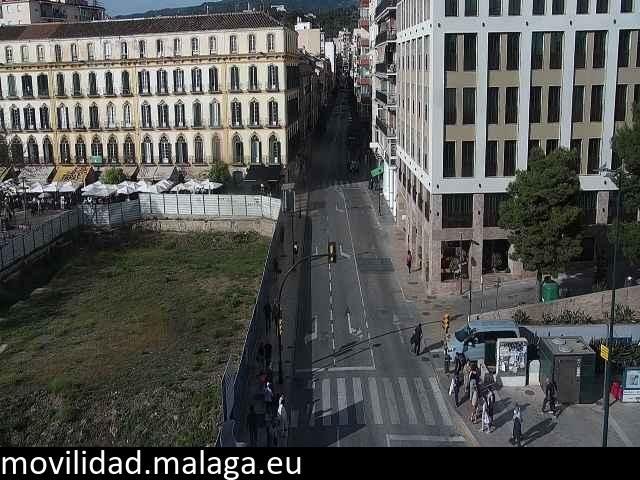 Archived image Webcam Calle Victoria and Plaza de la Merced