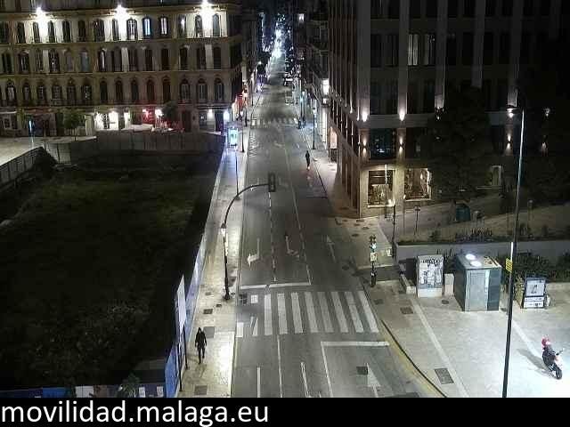 Archiv Foto Webcam Malaga: Plaza de la Merced