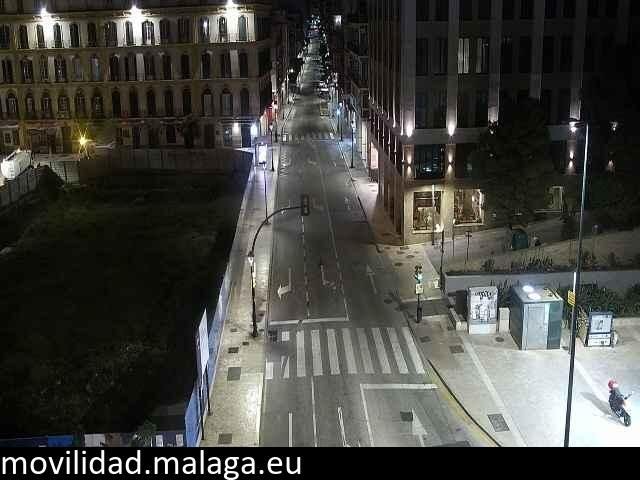 Archiv Foto Webcam Malaga: Plaza de la Merced