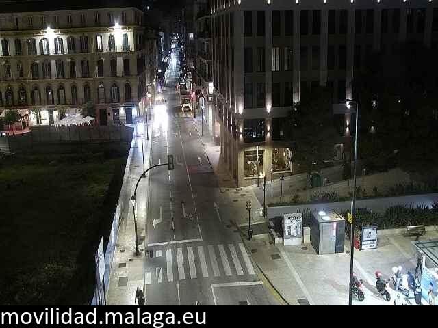 Archiv Foto Webcam Malaga: Plaza de la Merced