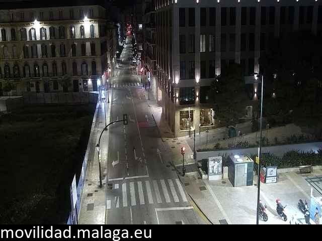 Archiv Foto Webcam Malaga: Plaza de la Merced