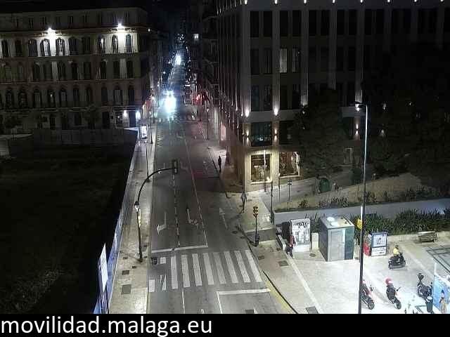Archiv Foto Webcam Malaga: Plaza de la Merced