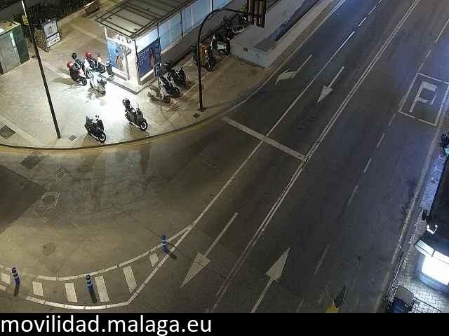 Archived image Webcam Calle Victoria and Plaza de la Merced