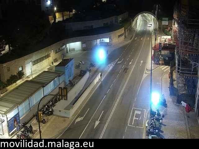 Archiv Foto Webcam Malaga: Plaza de la Merced