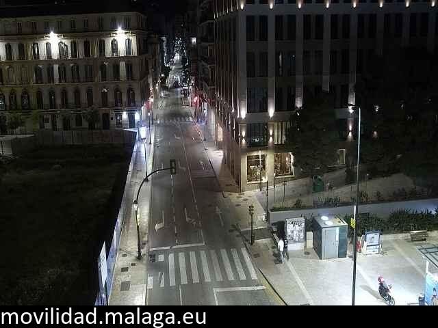 Archiv Foto Webcam Malaga: Plaza de la Merced