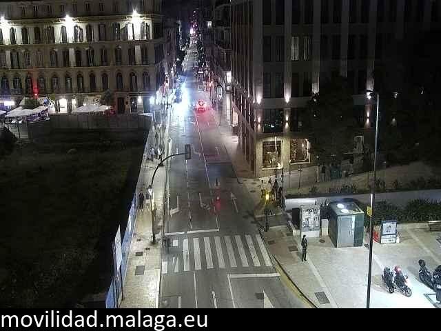 Archiv Foto Webcam Malaga: Plaza de la Merced