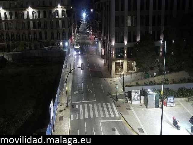 Archiv Foto Webcam Malaga: Plaza de la Merced