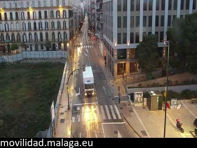 Archiv Foto Webcam Malaga: Plaza de la Merced