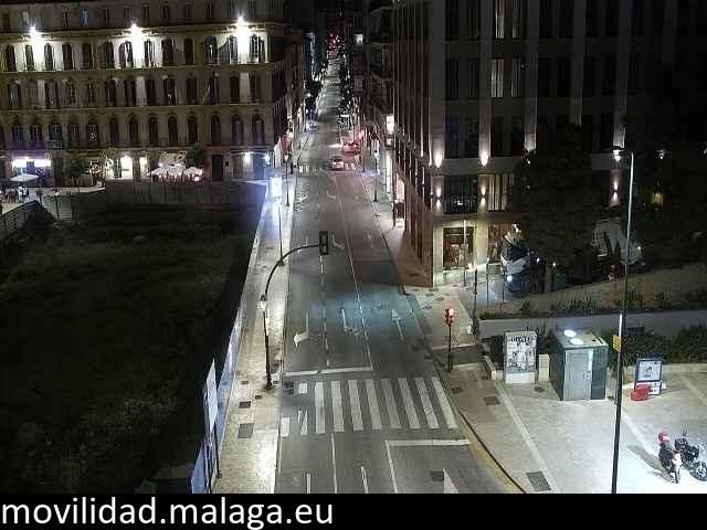Archiv Foto Webcam Malaga: Plaza de la Merced