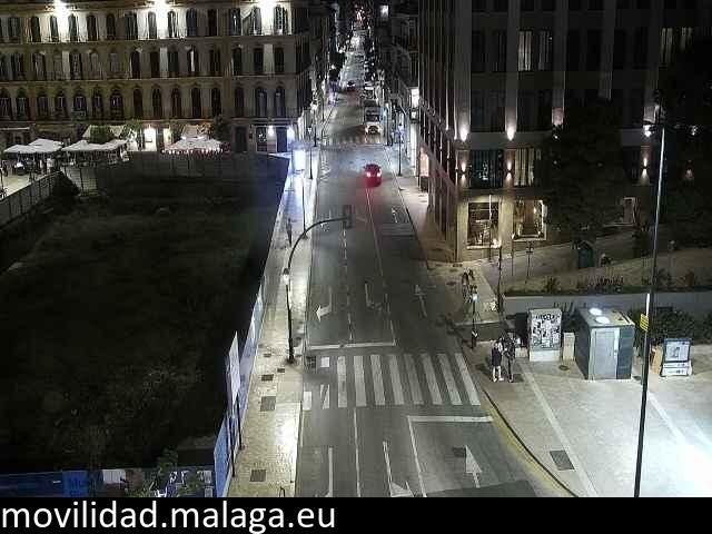 Archiv Foto Webcam Malaga: Plaza de la Merced