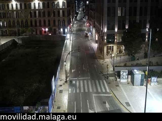 Archiv Foto Webcam Malaga: Plaza de la Merced