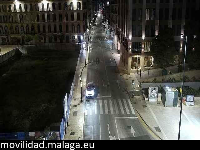 Archiv Foto Webcam Malaga: Plaza de la Merced