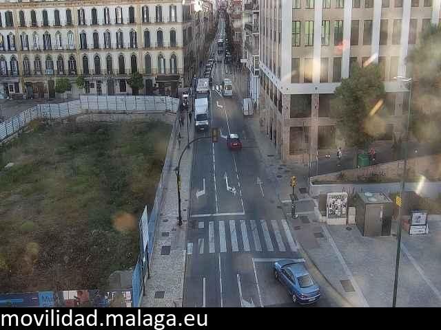 Archiv Foto Webcam Malaga: Plaza de la Merced