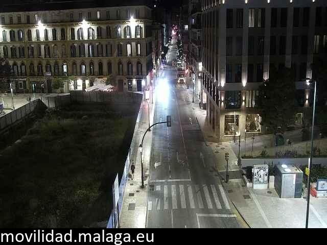 Archiv Foto Webcam Malaga: Plaza de la Merced