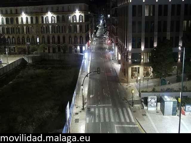 Archiv Foto Webcam Malaga: Plaza de la Merced