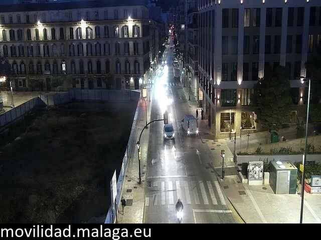 Archiv Foto Webcam Malaga: Plaza de la Merced